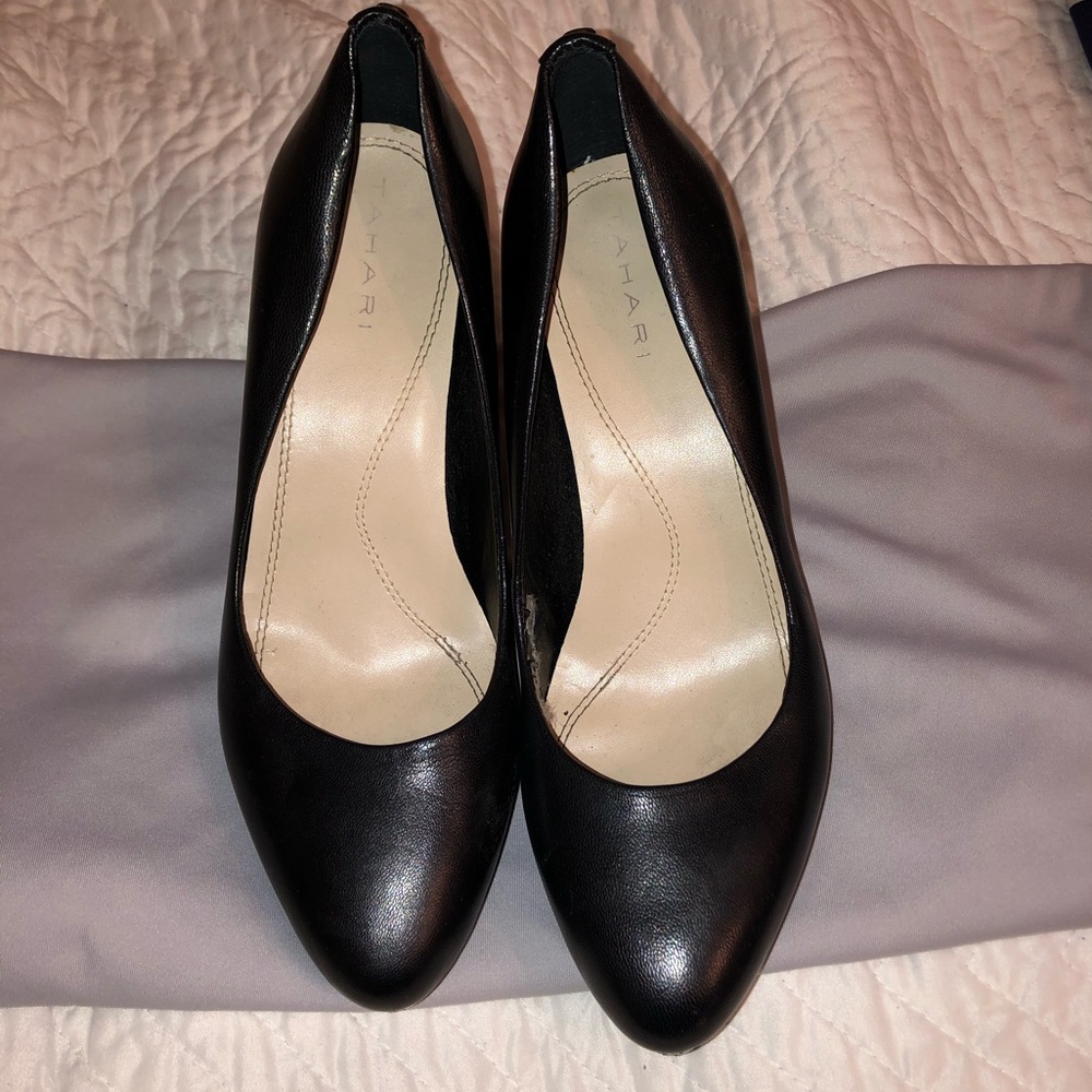 Black heels
